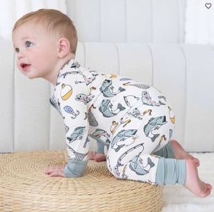 Caden Lane Fishing Onesies on Waterfall Resort's Gift Guide