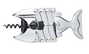 Lazy fish corkscrew gift for fisherman