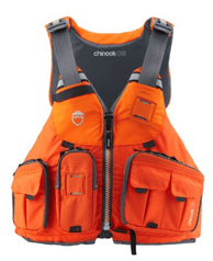 Kayak fishing vest for avid angler